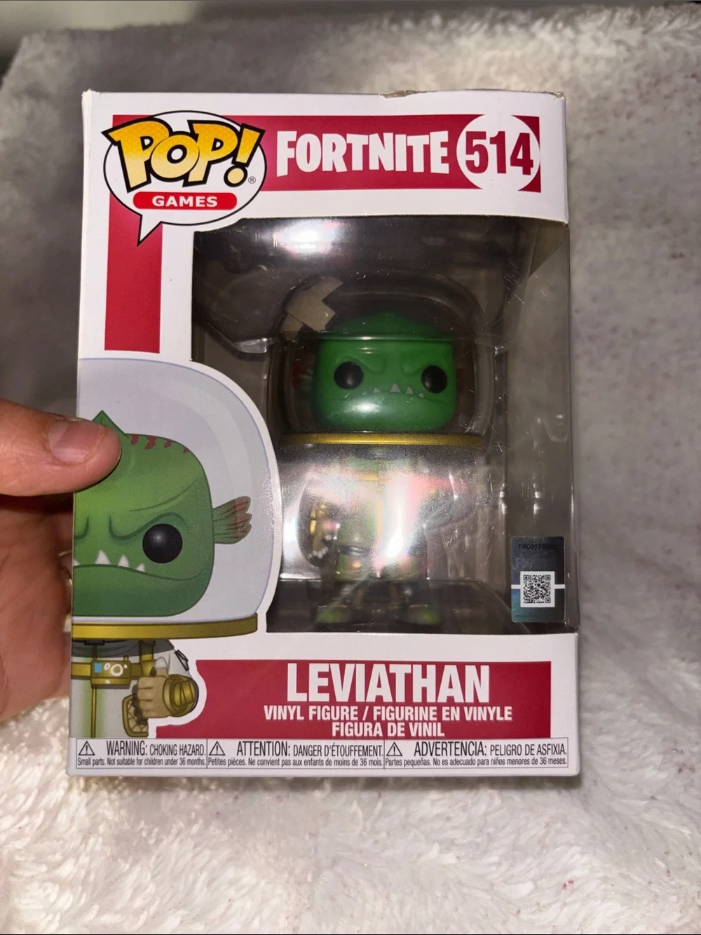 Funko Fortnite Leviathan Pop! Vinyl Figure - Green with Gold Accents